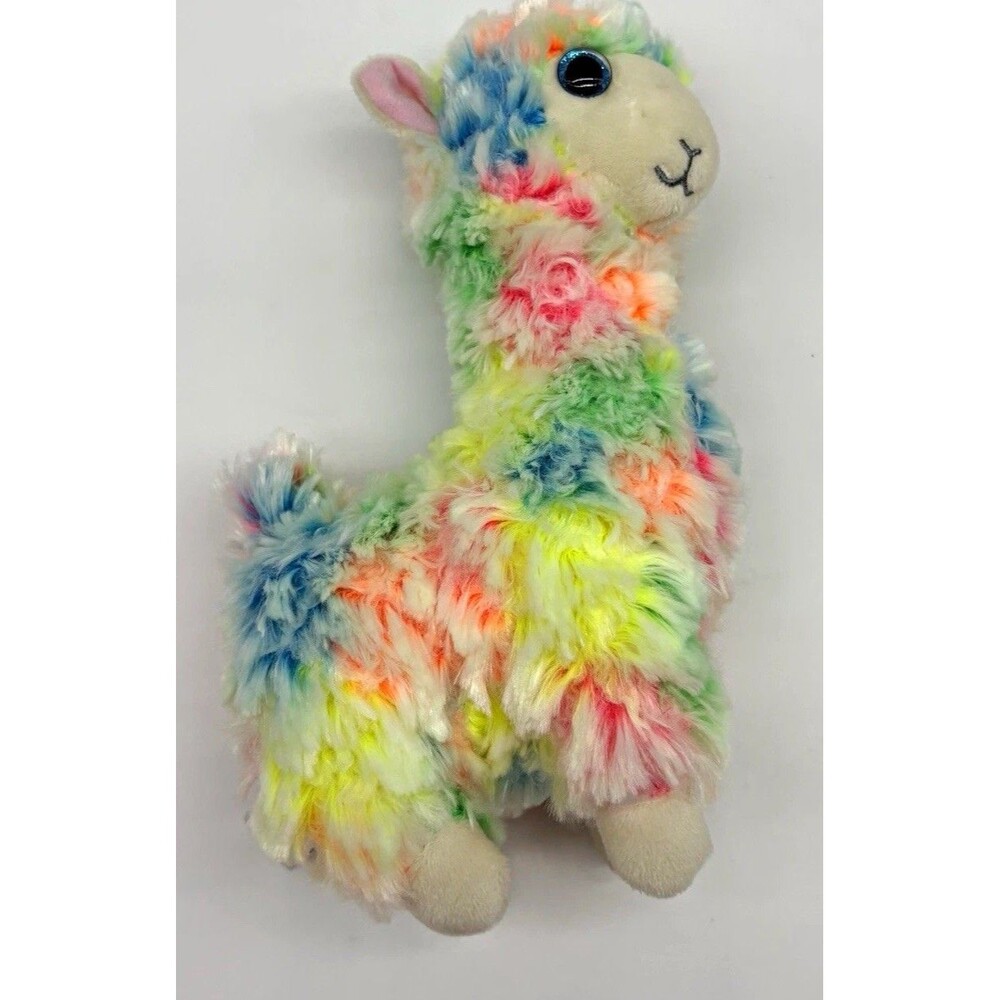 Ty Beanie Boos Lola Rainbow Llama Beanbag Plush 2020 Ages 3-5 (s10)